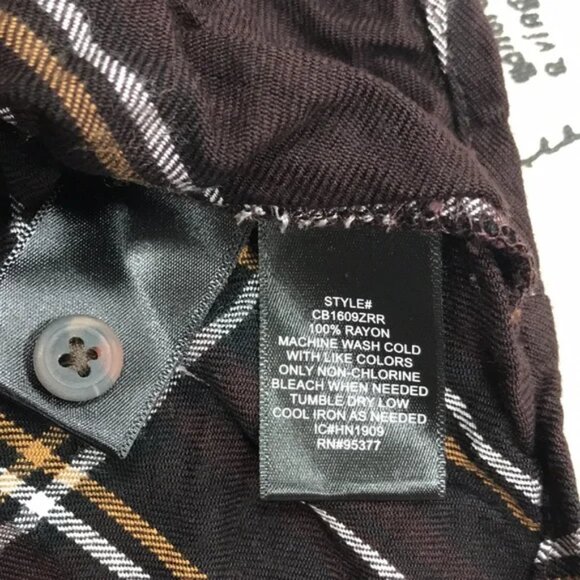 SANCTUARY New Generation Plaid Boyfriend Shirt - Picture 6 of 6